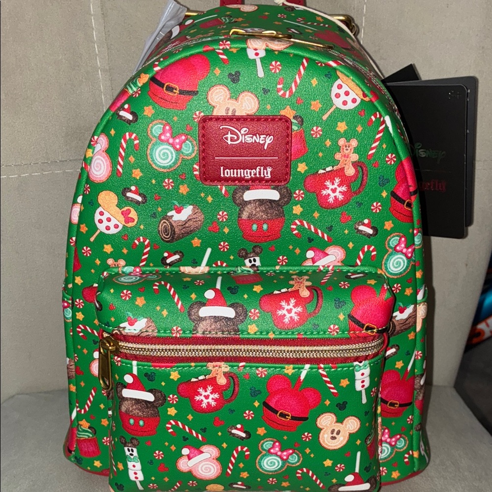 Loungefly Holiday Treats Mickey backpack